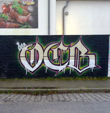 Graffiti Wall - Photo by ZUGZWANG - ocb, bremerhaven (2015)