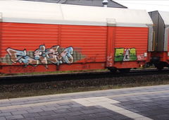Graffiti Train - Photo by ZUGZWANG
