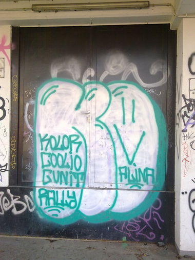 Graffiti Bombing - Photo by ZUGZWANG - kolor