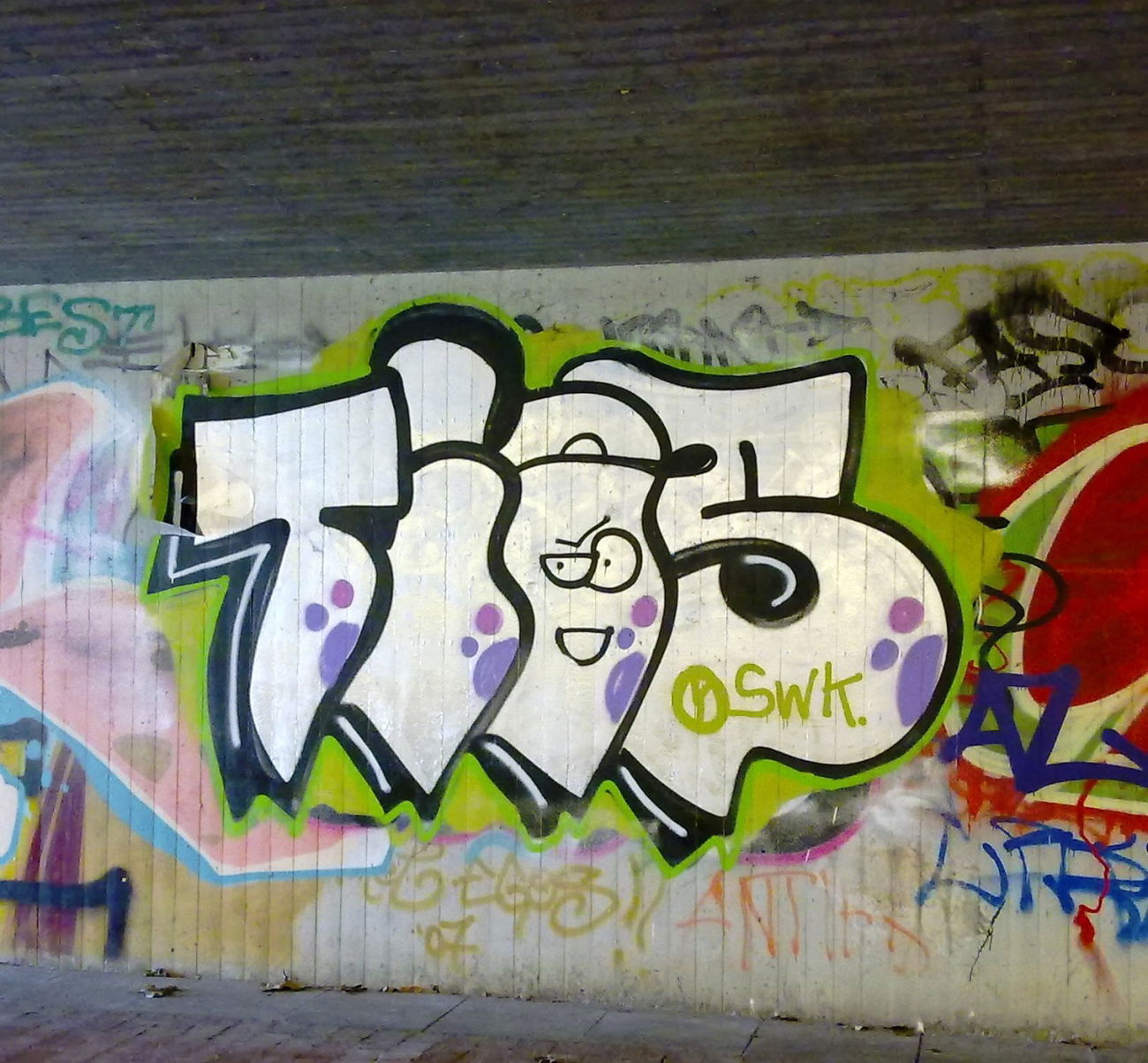 Graffiti Bombing - Photo by ZUGZWANG