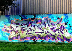 Graffiti Wall - Photo by ZUGZWANG (2017)