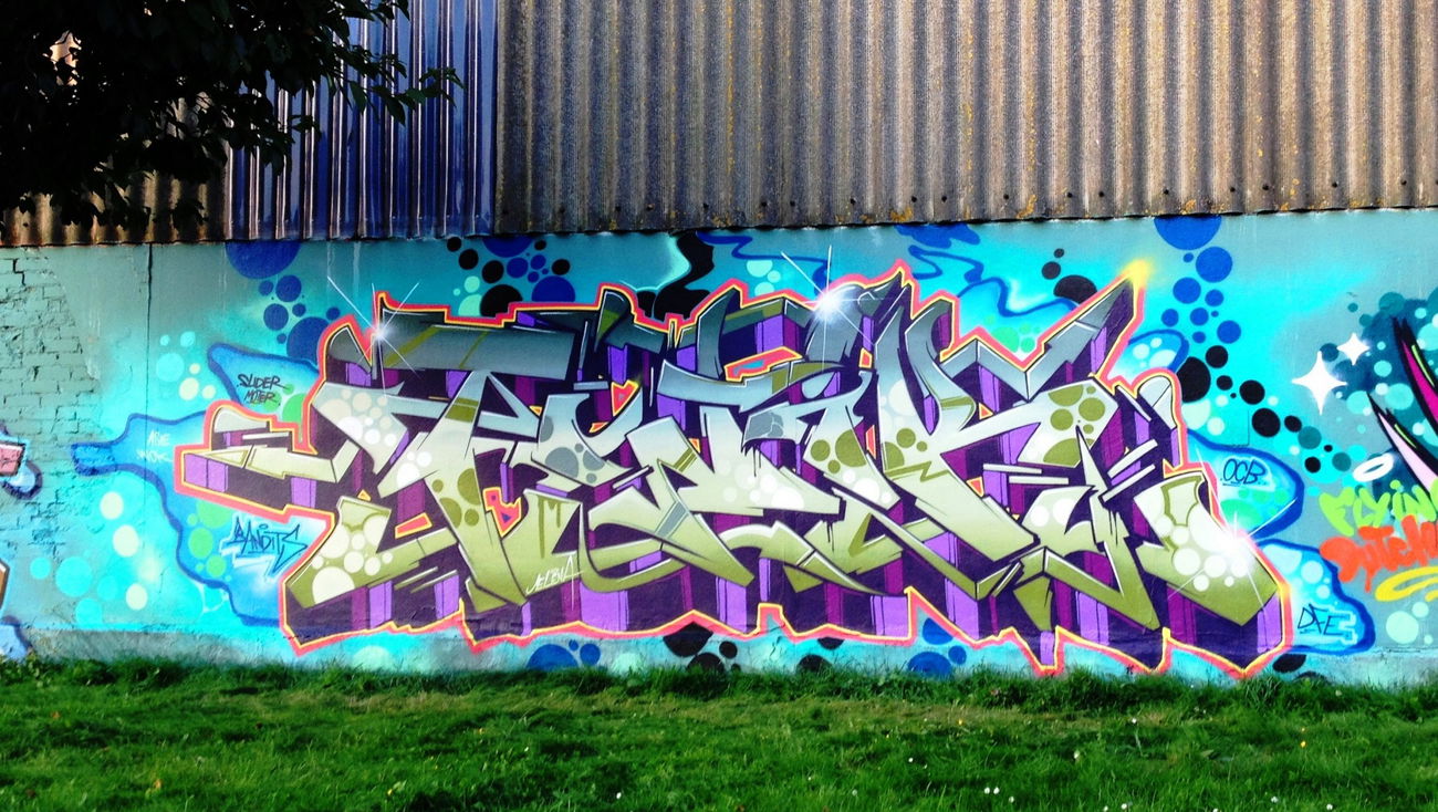 Graffiti Wall - Photo by ZUGZWANG (2017)