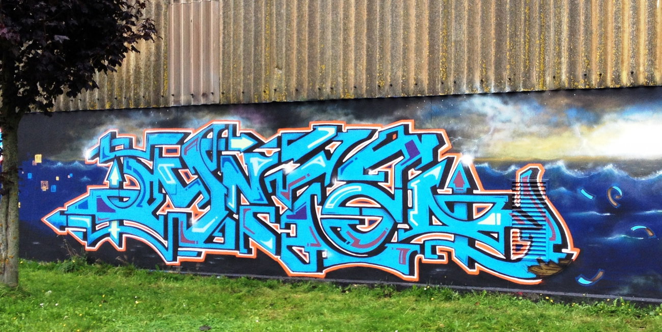 Graffiti Wall - Photo by ZUGZWANG (2017)