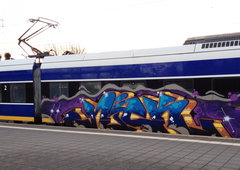 Graffiti Train - Photo by ZUGZWANG - niek (2017)