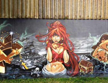 Graffiti Wall - Photo by ZUGZWANG (2017)