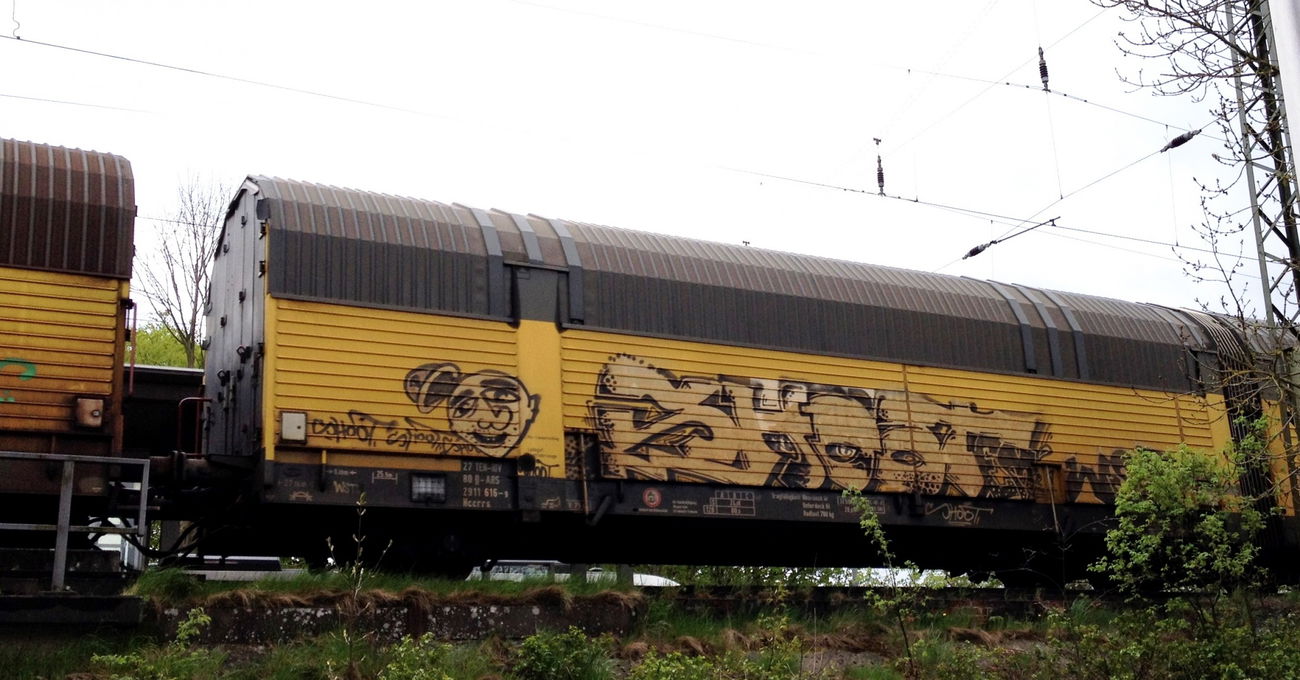 Graffiti Train - Photo by ZUGZWANG