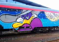 Graffiti Train - Photo by ZUGZWANG