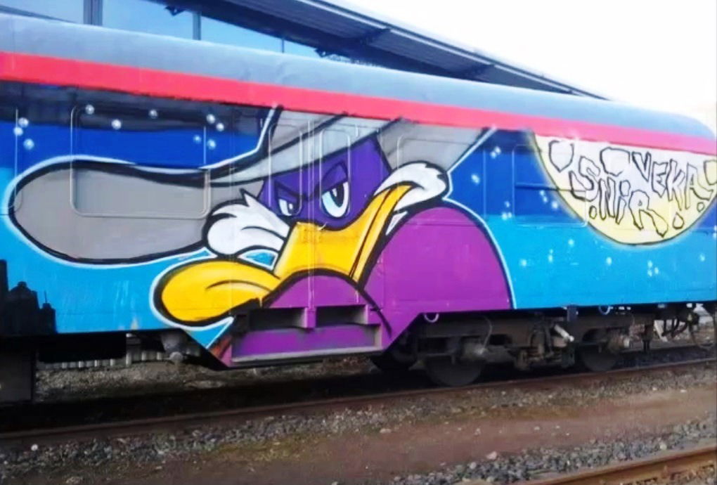 Graffiti Train - Photo by ZUGZWANG