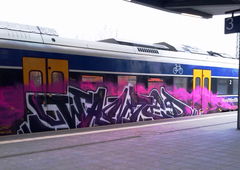 Graffiti Train - Photo by ZUGZWANG - wanted (2017)