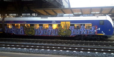 Graffiti Train - Photo by ZUGZWANG - seife, ratio (2016)