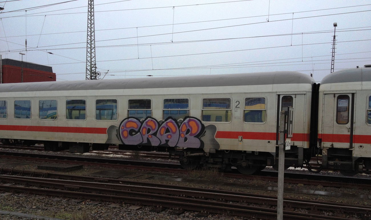 Graffiti Train - Photo by ZUGZWANG - crab (2017)