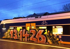 Graffiti Train - Photo by ZUGZWANG (2018)
