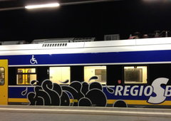 Graffiti Train - Photo by ZUGZWANG (2017)