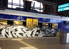 Graffiti Train - Photo by ZUGZWANG - niek (2017)