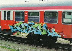 Graffiti Train - Photo by ZUGZWANG - capso