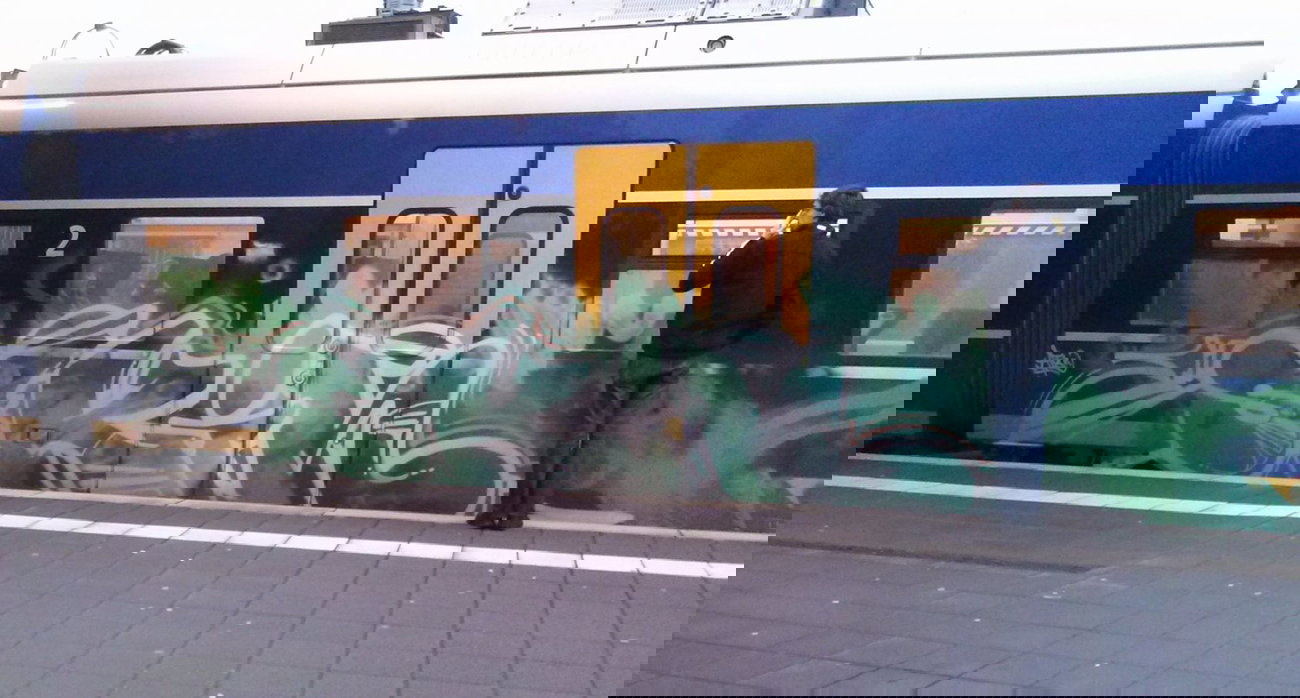 Graffiti Train - Photo by ZUGZWANG - skin, bremerhaven, 27 (2014)