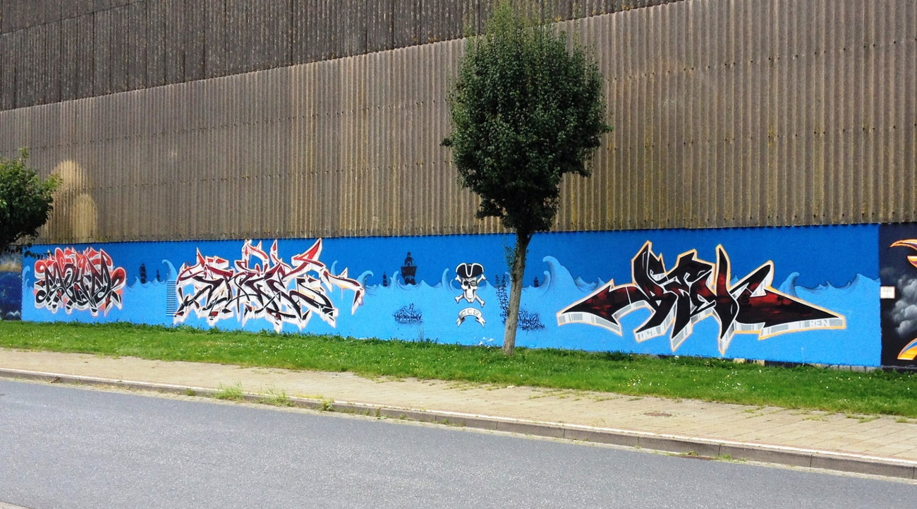 Graffiti Wall - Photo by ZUGZWANG (2017)