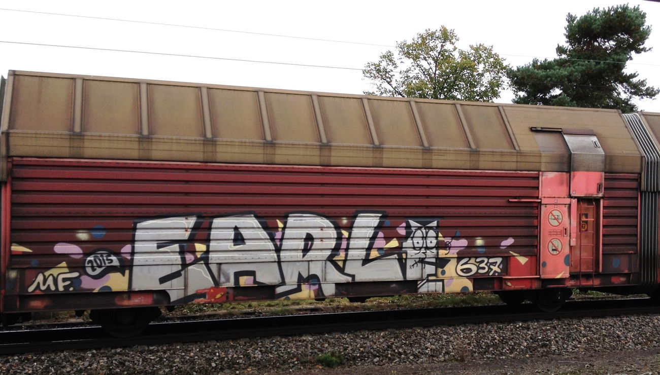 Graffiti Train - Photo by ZUGZWANG - earl