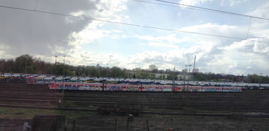 Graffiti Train - Photo by ZUGZWANG (2016)