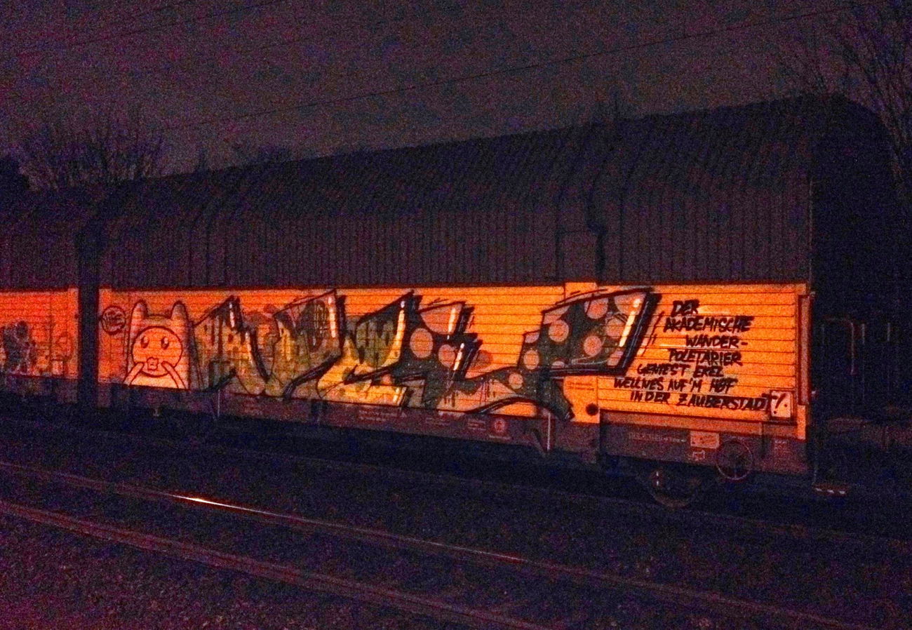 Graffiti Train - Photo by ZUGZWANG - vcu
