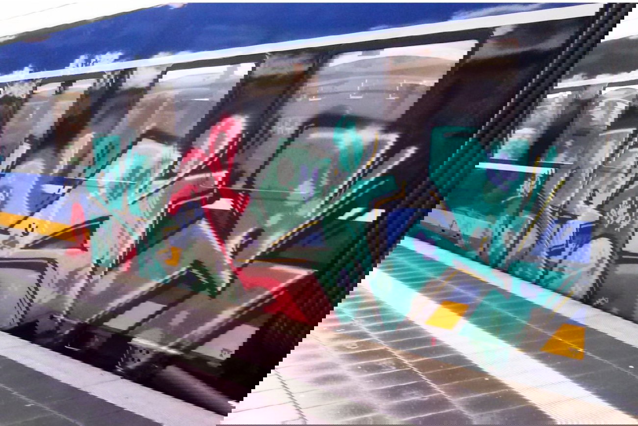 Graffiti Train - Photo by ZUGZWANG - bremerhaven, bremen, oldenburg