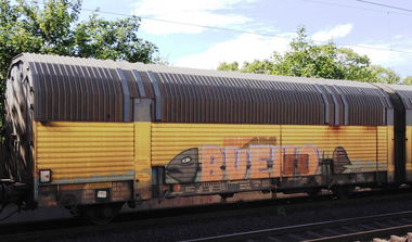 Graffiti Train - Photo by ZUGZWANG - bueno