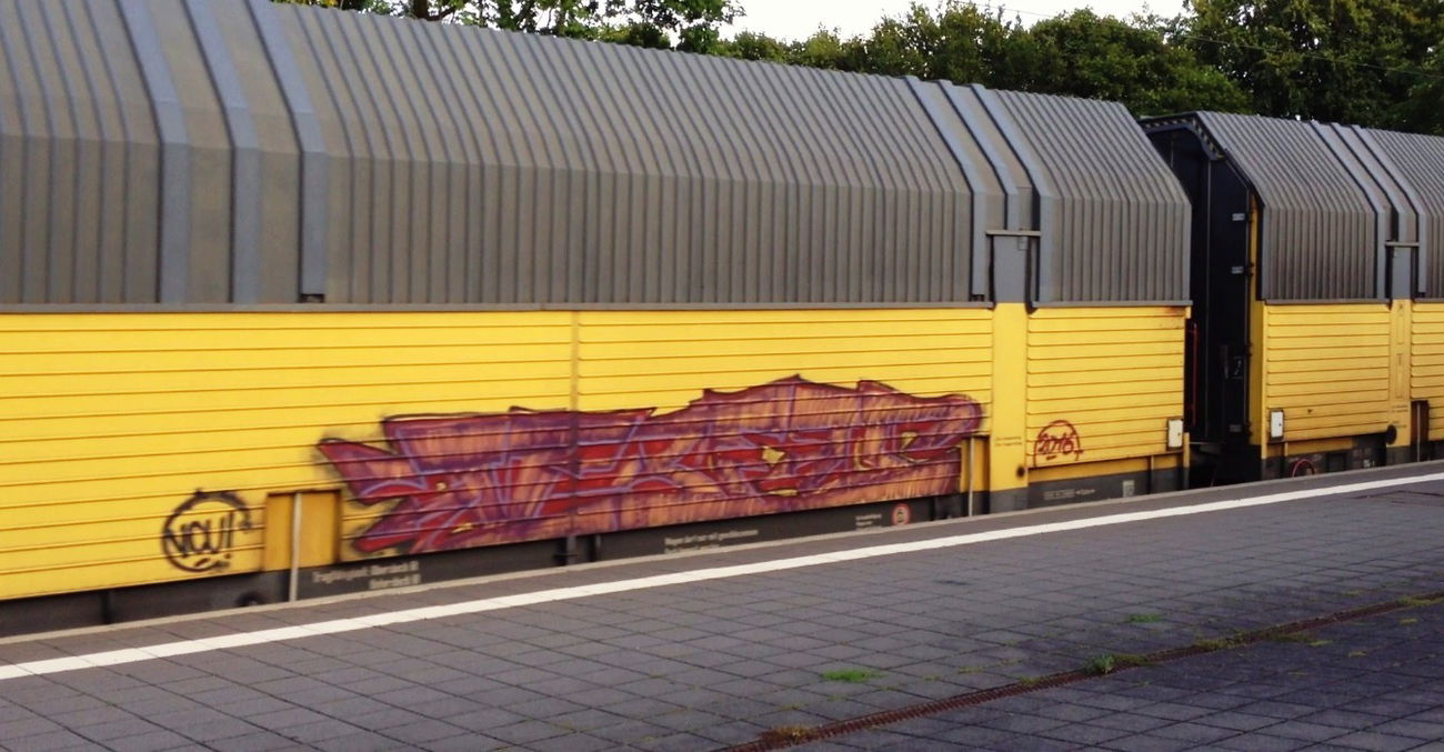 Graffiti Train - Photo by ZUGZWANG