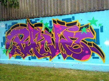 Graffiti Wall - Photo by ZUGZWANG - bremerhaven (2016)