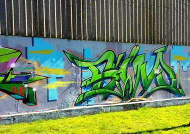 Graffiti Wall - Photo by ZUGZWANG - bremerhaven