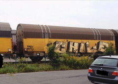 Graffiti Train - Photo by ZUGZWANG - chile
