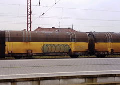 Graffiti Train - Photo by ZUGZWANG - moses