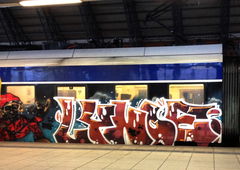 Graffiti Train - Photo by ZUGZWANG - lynoe (2017)