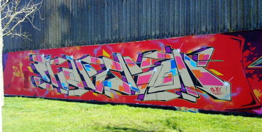 Graffiti Wall - Photo by ZUGZWANG - bremerhaven