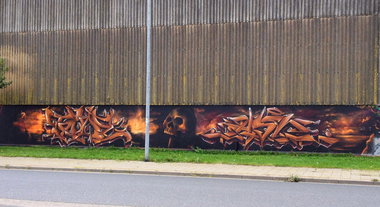 Graffiti Wall - Photo by ZUGZWANG (2017)