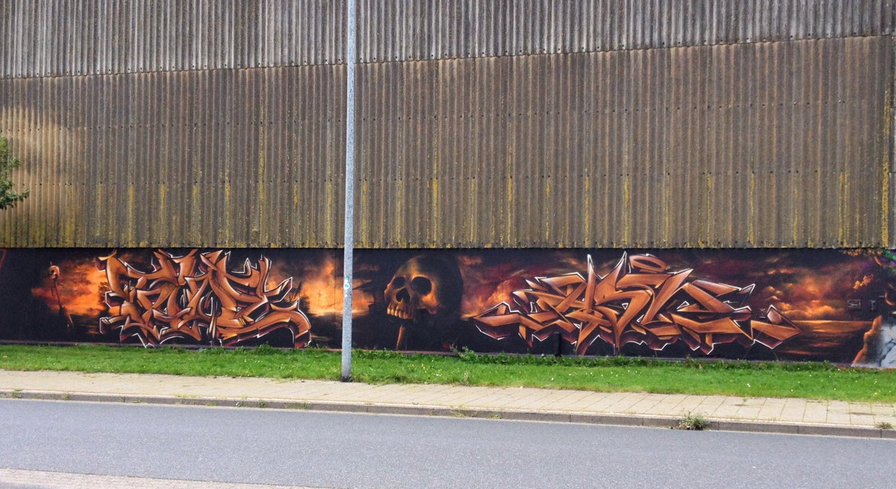 Graffiti Wall - Photo by ZUGZWANG (2017)