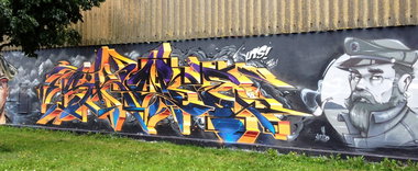 Graffiti Wall - Photo by ZUGZWANG (2017)