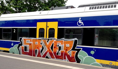 Graffiti Train - Photo by ZUGZWANG (2018)