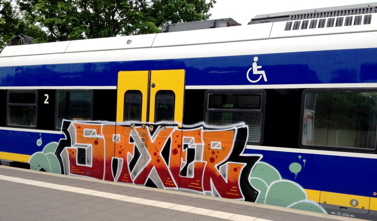 Graffiti Train - Photo by ZUGZWANG (2018)