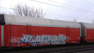 Graffiti Train - Photo by ZUGZWANG