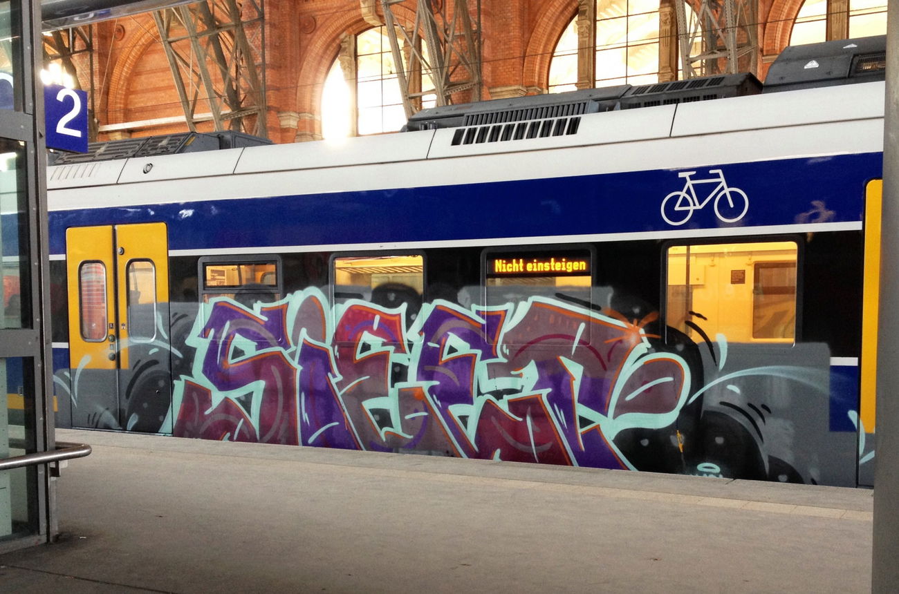 Graffiti Train - Photo by ZUGZWANG - siet (2018)