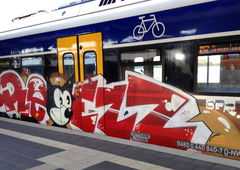 Graffiti Train - Photo by ZUGZWANG (2017)