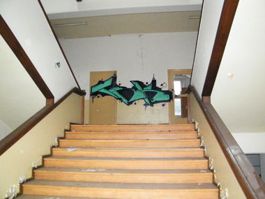 Graffiti Wall in Chemnitz - Photo by ZURE - TRK, OSF, CFF (2013)