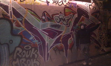 Graffiti Wall in Dresden - Photo by ZURE - TRK, OSF, CFF (2011)