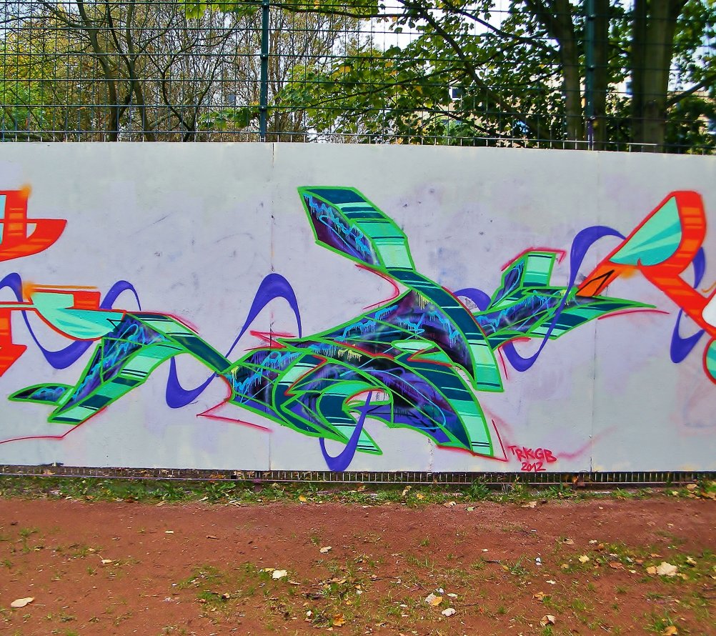 Graffiti Wall - Photo by ZURE - TRK, OSF, CFF (2012)