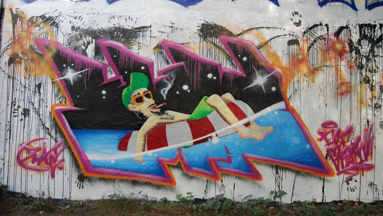 Graffiti Wall - Photo by ZWACE (2016)