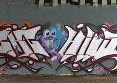 Graffiti Wall - Photo by ZWACE - HUS, EKG (2021)
