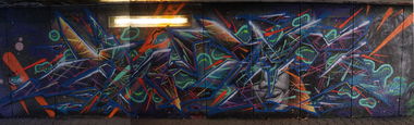 Graffiti Wall - Photo by ZWACE - HUS