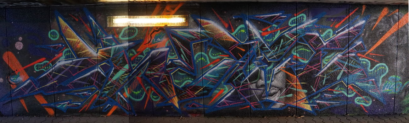 Graffiti Wall - Photo by ZWACE - HUS