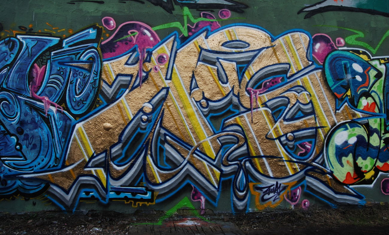 Graffiti Wall - Photo by ZWACE - HUS (2021)