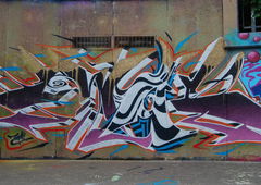 Graffiti Wall - Photo by ZWACE - HUS (2021)